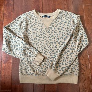 Abercrombie & Fitch Animal Print Sweatshirt